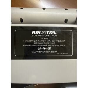 Brunton Solarport 4.4 Solar Charger UNTESTED!